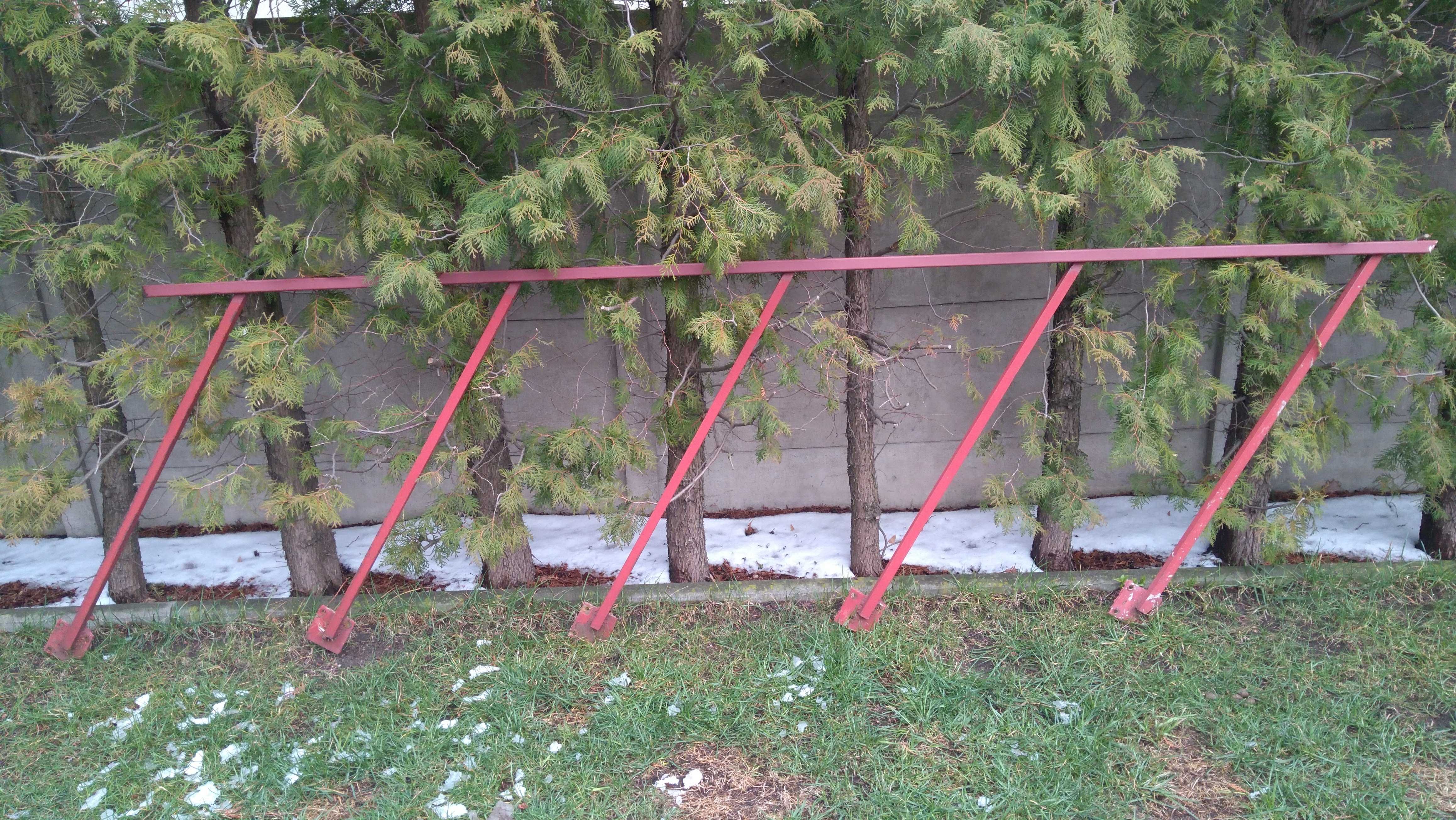 barieki, balustrady tarasowe i schodowe stalowe