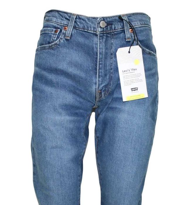 Męskie jeansy Levi's Skinny Taper Levis Flex nowe oryg. Levisy W33/L36