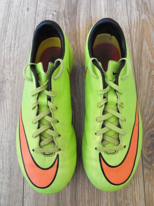 Buty NIKE Mercurial JR 37/38 24cm wkręty korki zielone stan BDB