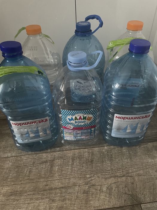 Бутиль (бальсанка, бутилка) з під води 5 та 6 літрів