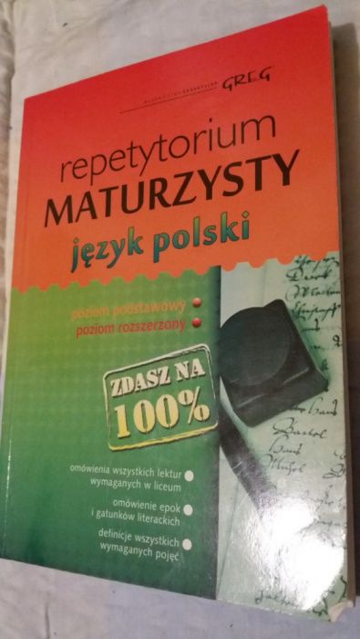 Repetytorium maturzysty jezyk polski