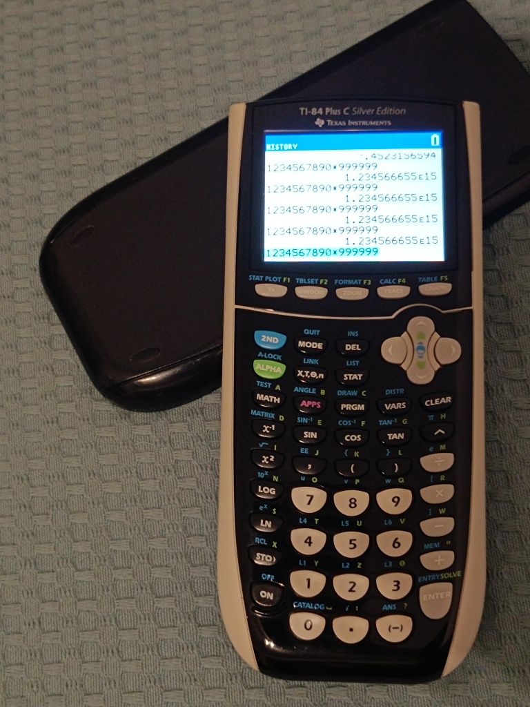 Calculadora TEXAS TI 84 PLUS C Silver