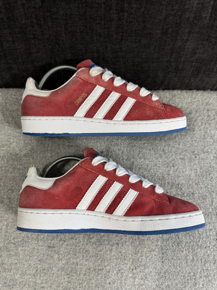 Adidas Campus 2005 Vintage OG 00s red suede rare 36 sneakers buty