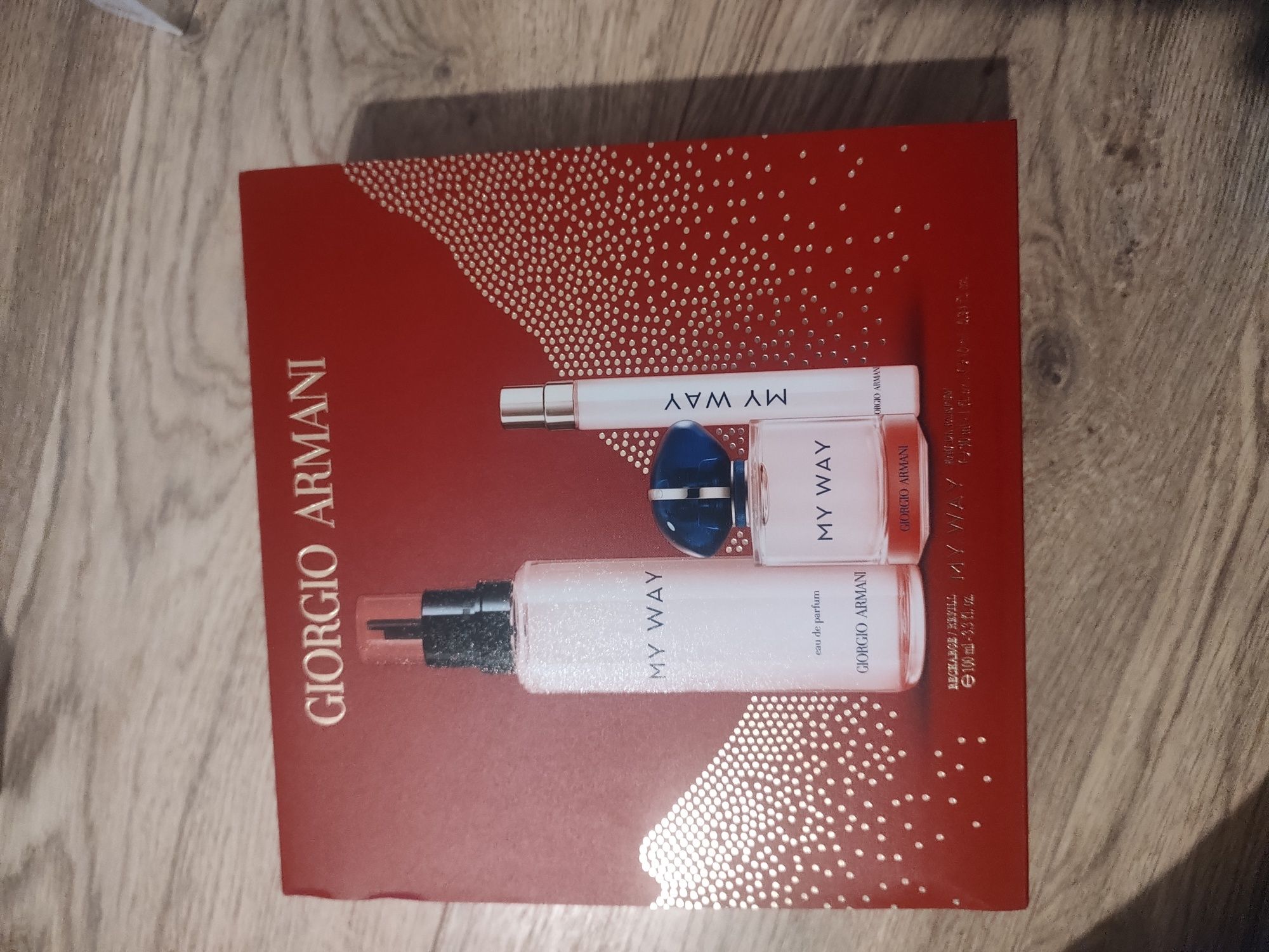 Giorgio Armani my way zestaw