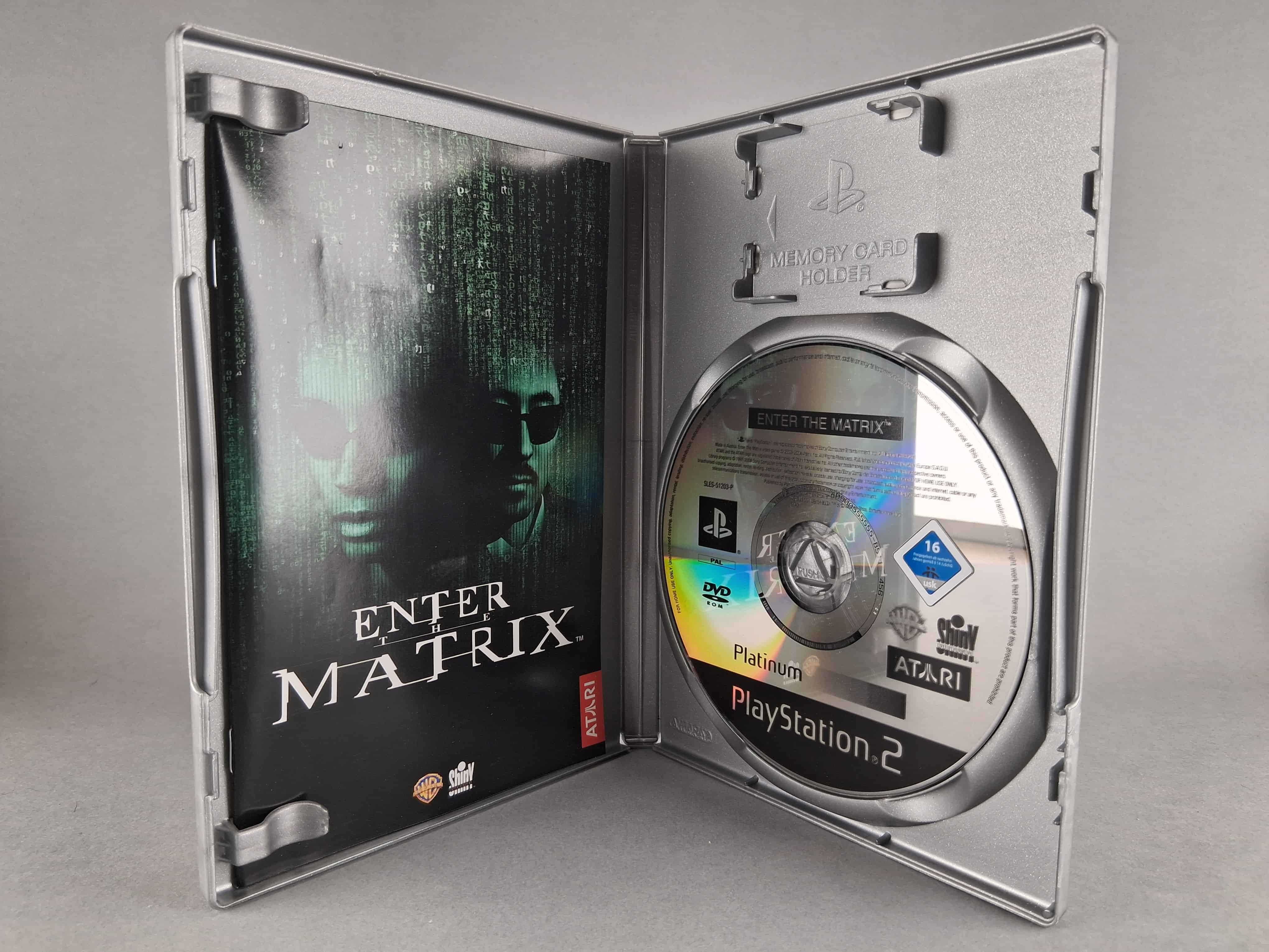 N024 Gra PS2 Enter The Matrix Platinum Playstation 2 Kompletna