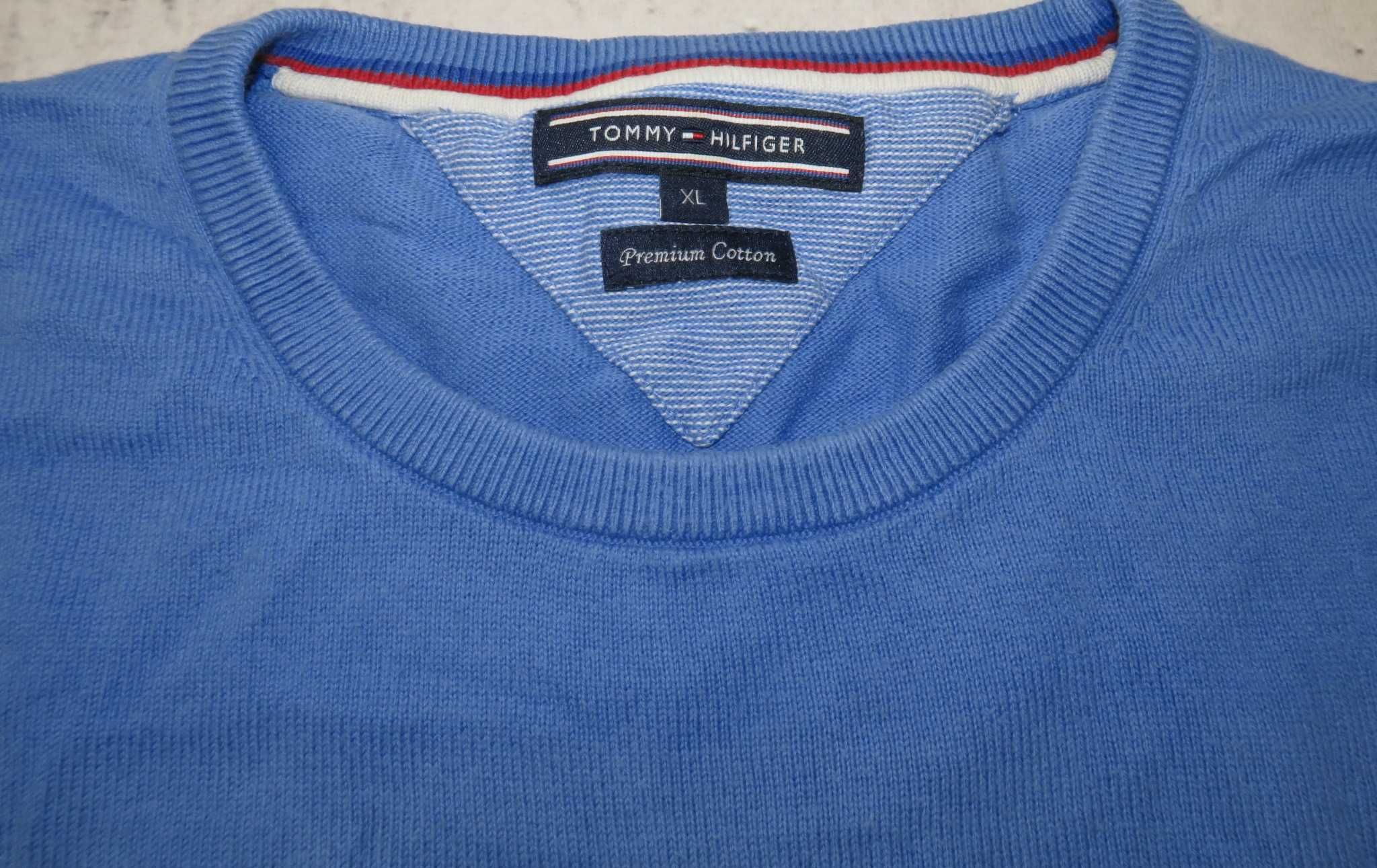 Tommy Hilfiger sweter bawełniany XL