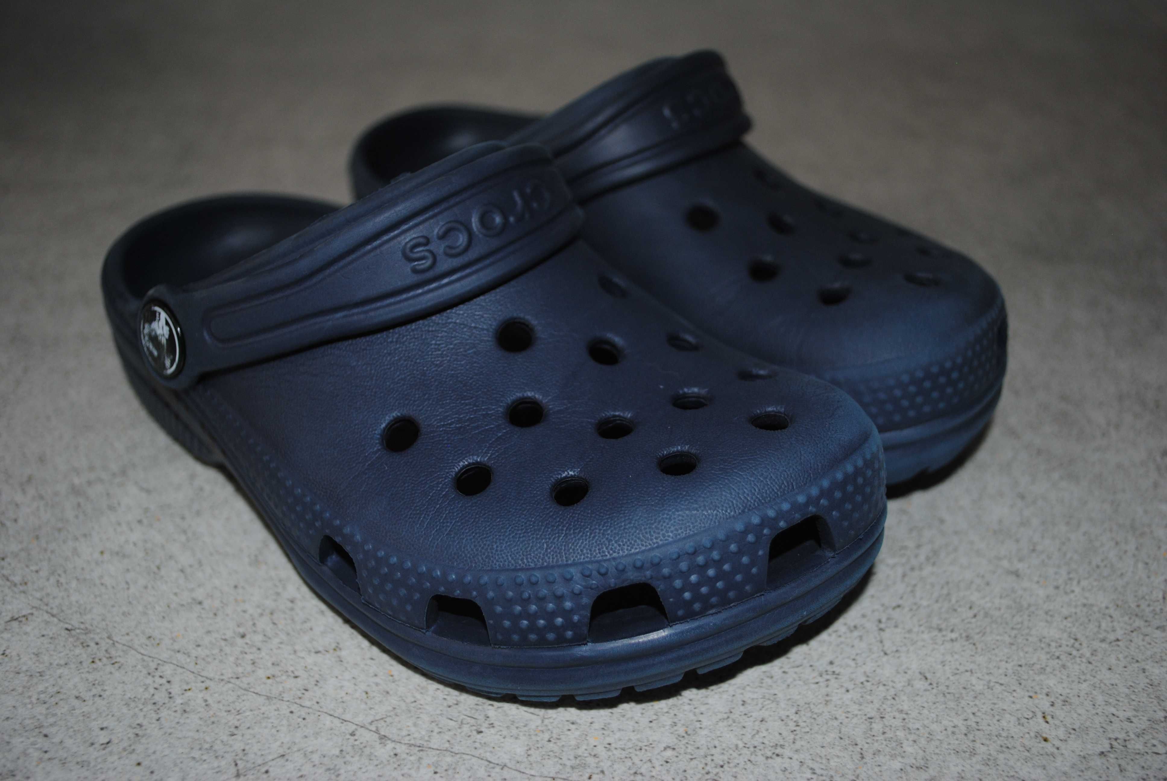Klapki dziecięce Crocs Kids Classic Clogs Navy C11 roz 28-29