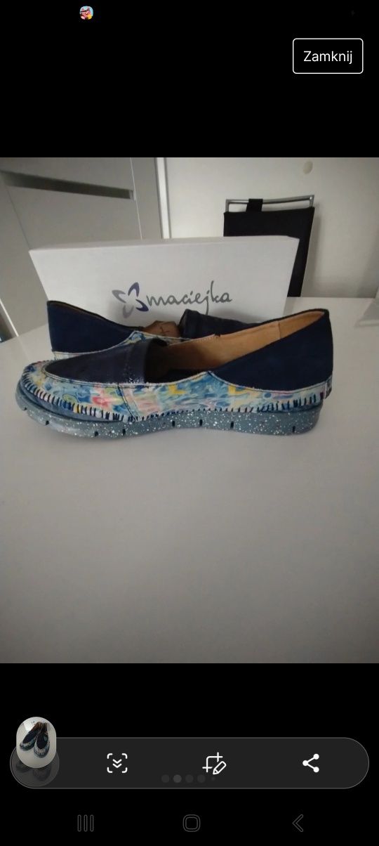 Espadryle Maciejka