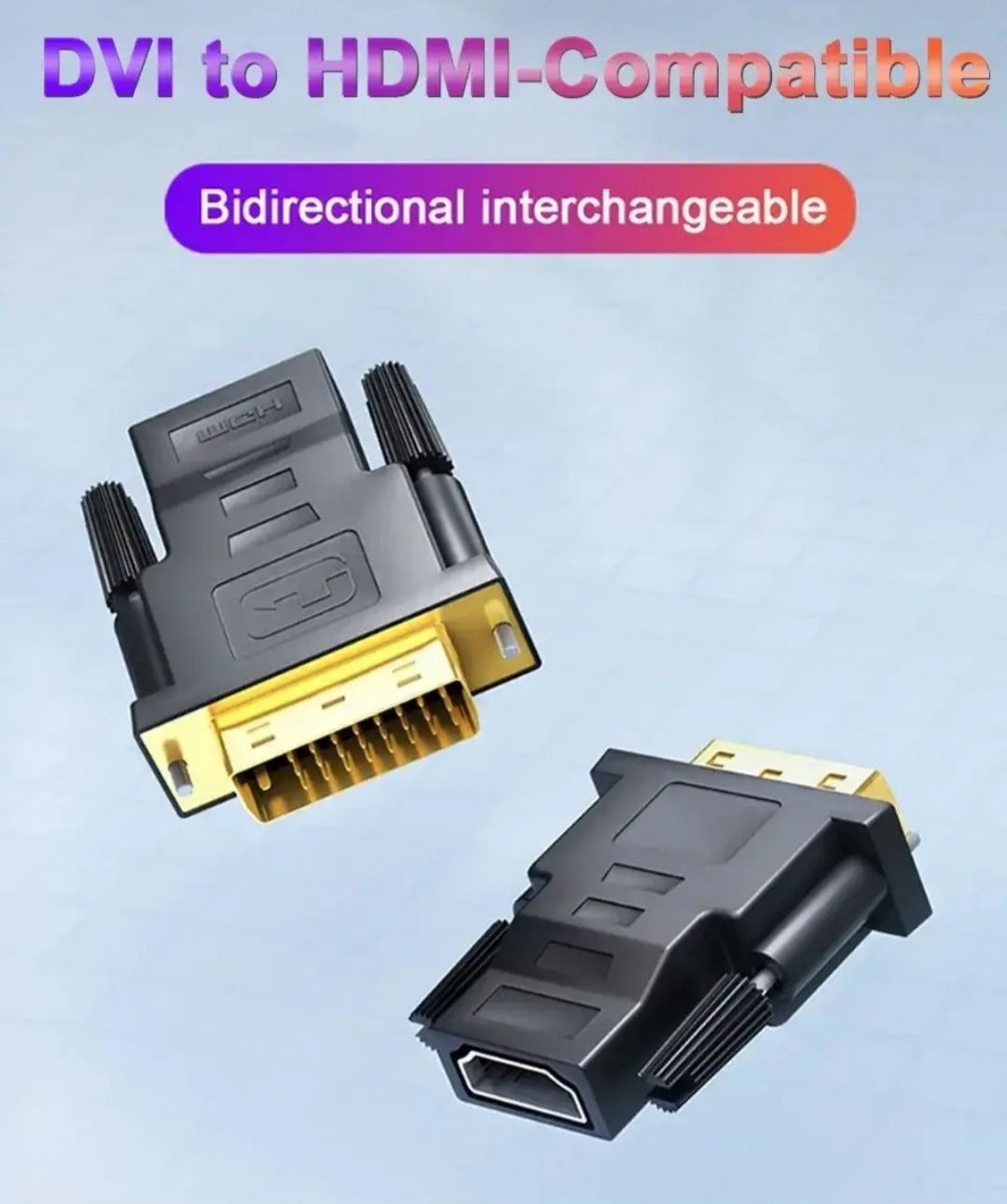 адаптер переходник hdmi,vga,DP,dvi,rca