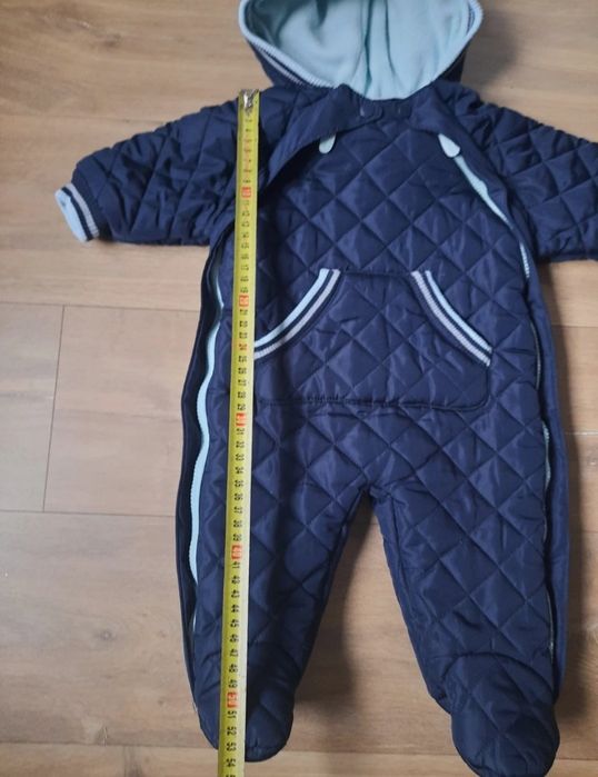 Babaluno kombinezon zimowy chłopięcy 3-6 miesięcy 68