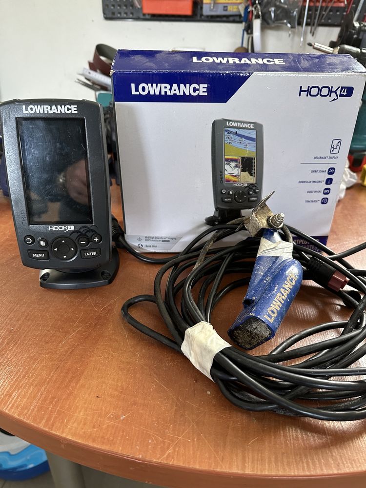 Echosonda Lowrance Hook4 Chirp sonar
