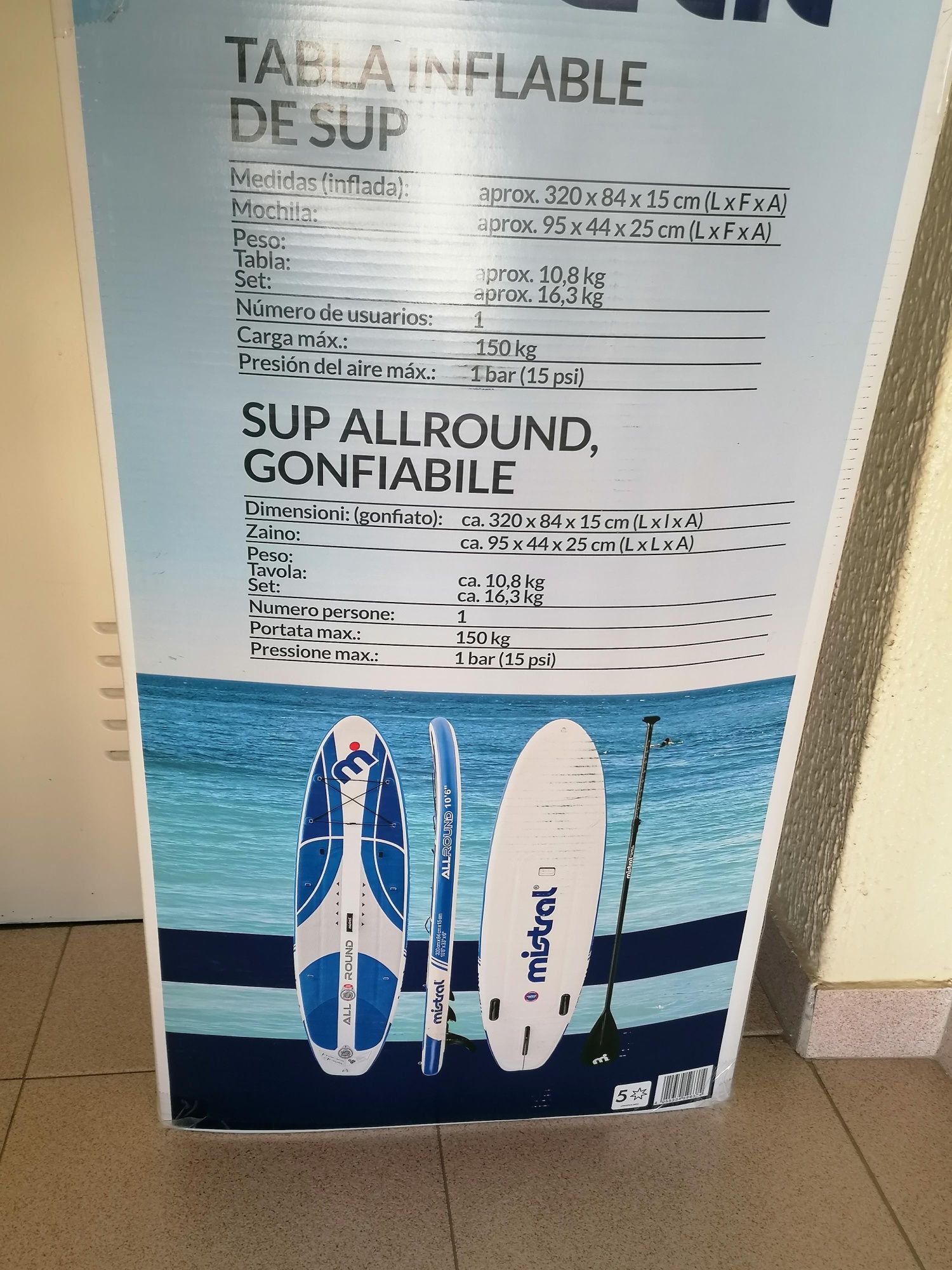 Prancha SUP Mistral