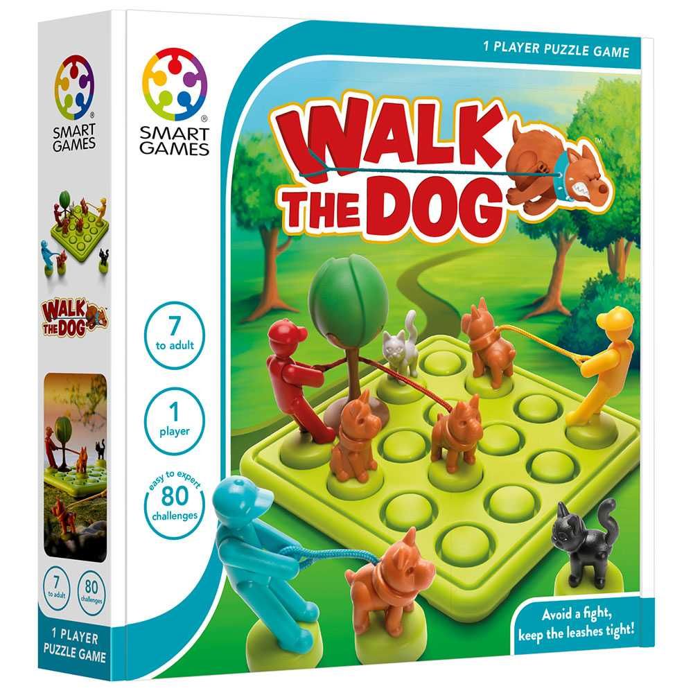 Нова гра Оригінал Прогулянка з собакою Smart Games walk the dog