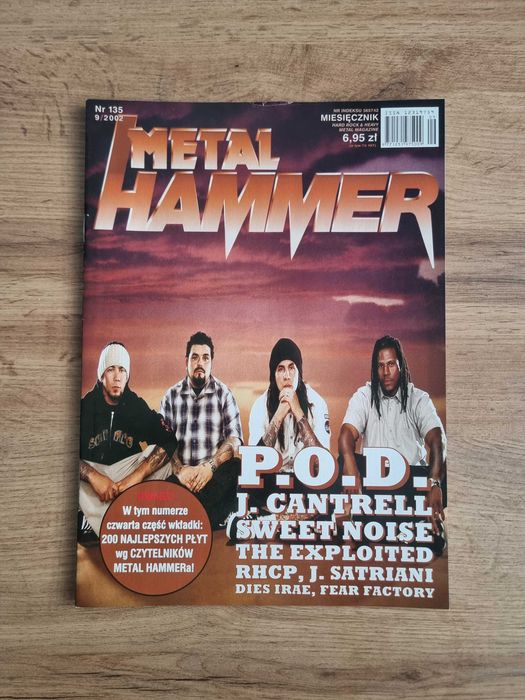 Metal Hammer 9/2002 - P.O.D., Wkładka: 200 najlepszych płyt (cz. 4)