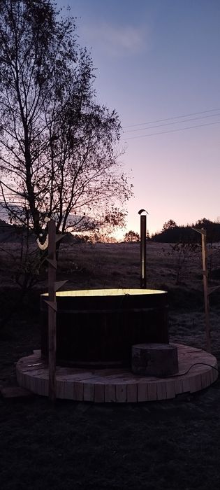 DOMEK BIESZCZADY-Bieszczadzkie Pola.Noclegi,wakacje. BALIA GRATIS!!!