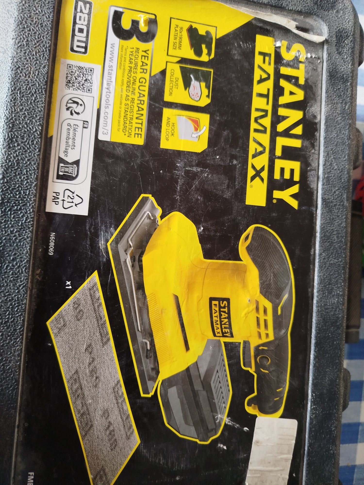 Lixadora Stanley Fatmax segunda mão