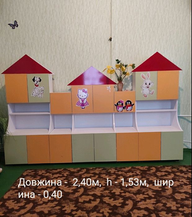 Дитячі меблі, майже новий комплект!