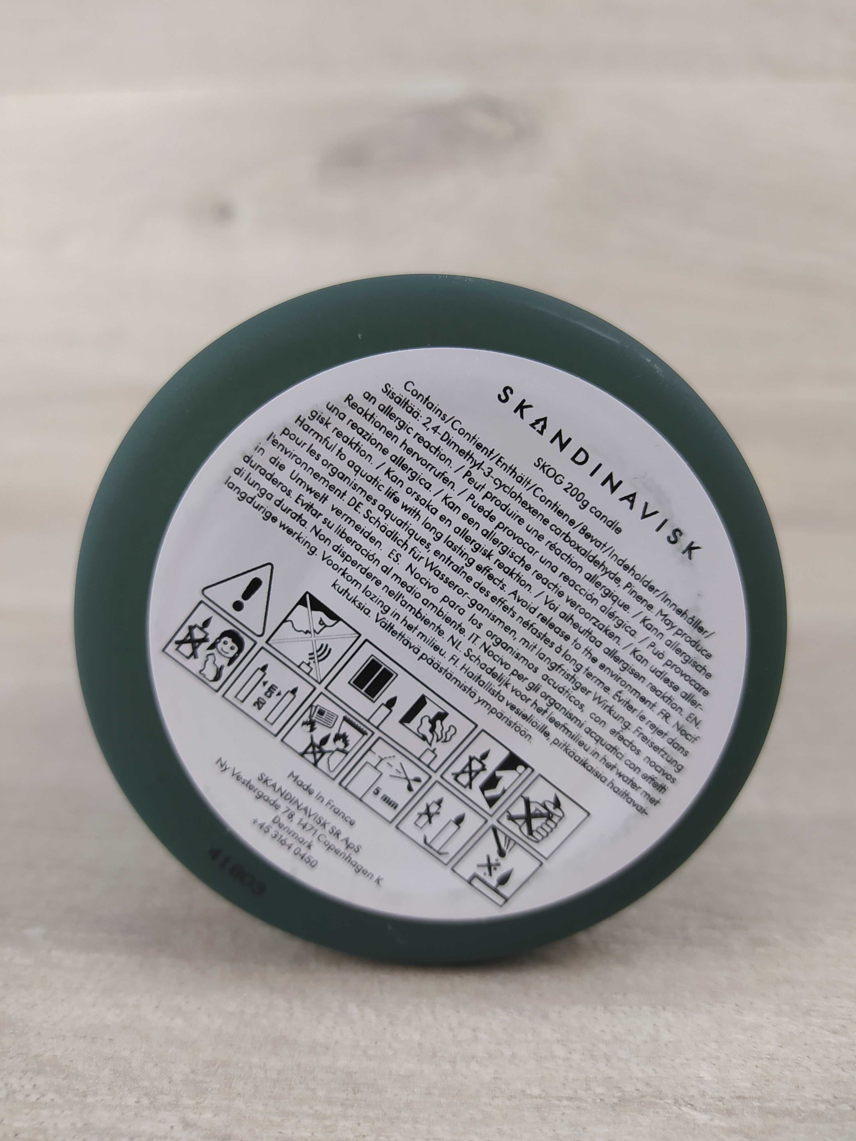 Skandinavisk SKOG Forest Świeca zapachowa 200g
