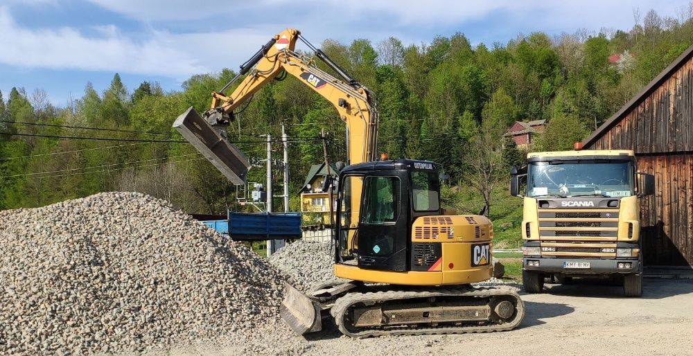 Usługi koparka, koparko-ładowarka, roboty ziemne, wykopy, wyburzenia