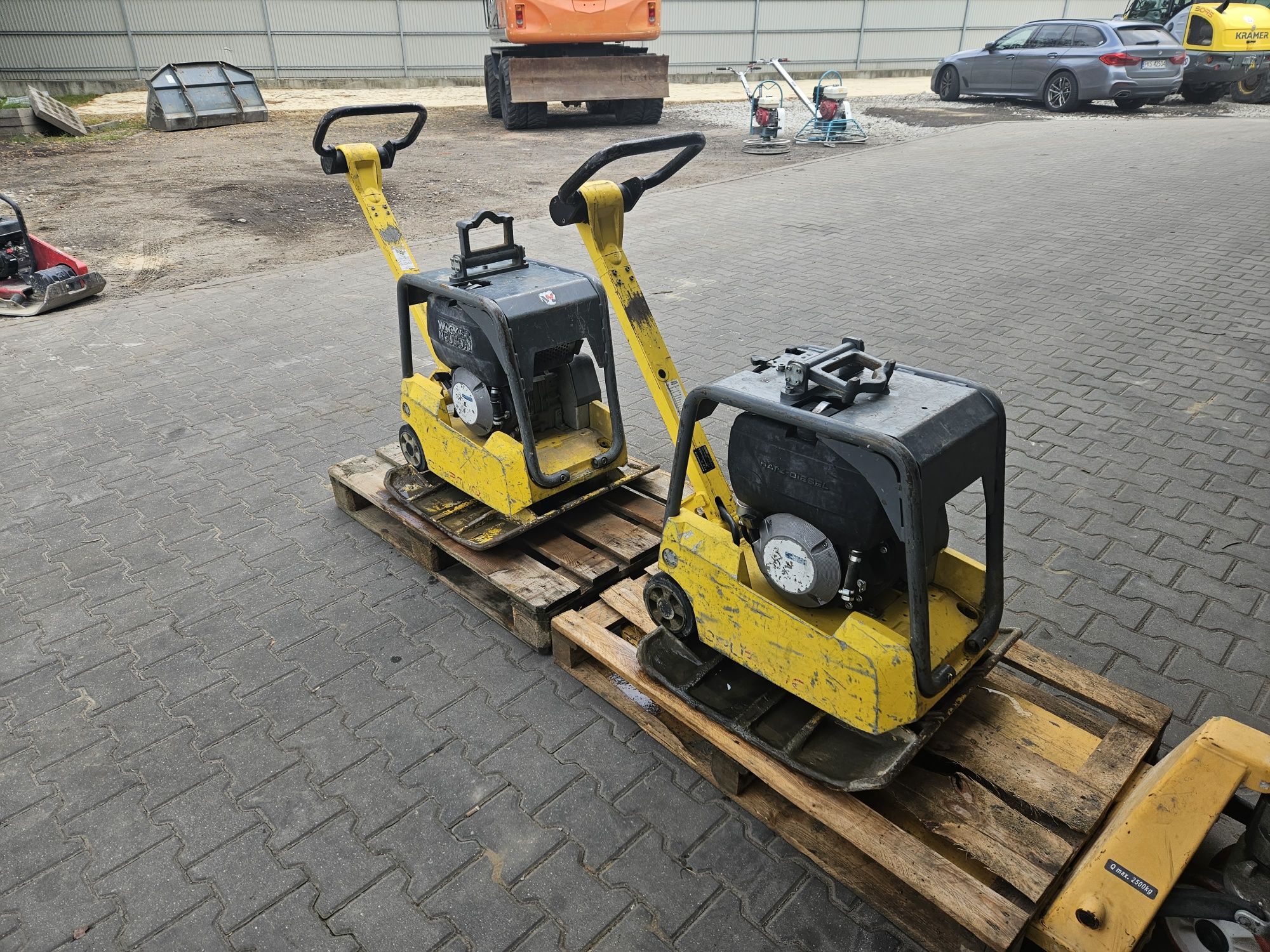 Zagęszczarka Wacker DPU 3070 H 2019r  Hatz - 2szt