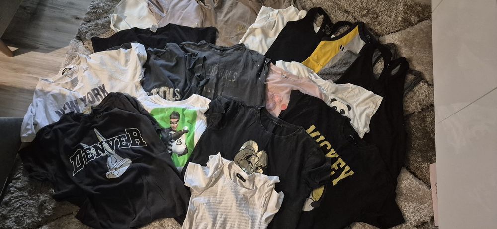 T-shirty mix 20 szt na S