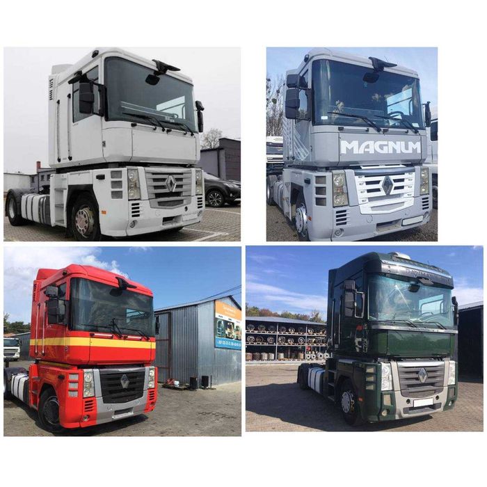 Renault Рено Магнум Magnum EURO5 Розборка Разборка ТІР Запчастини Шрот