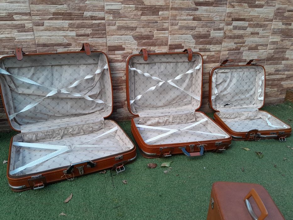 Malas de viagem vintage anos 70