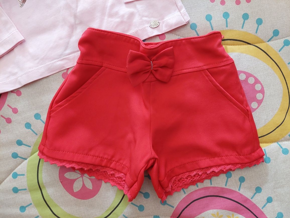 Conjunto Menina 12 meses