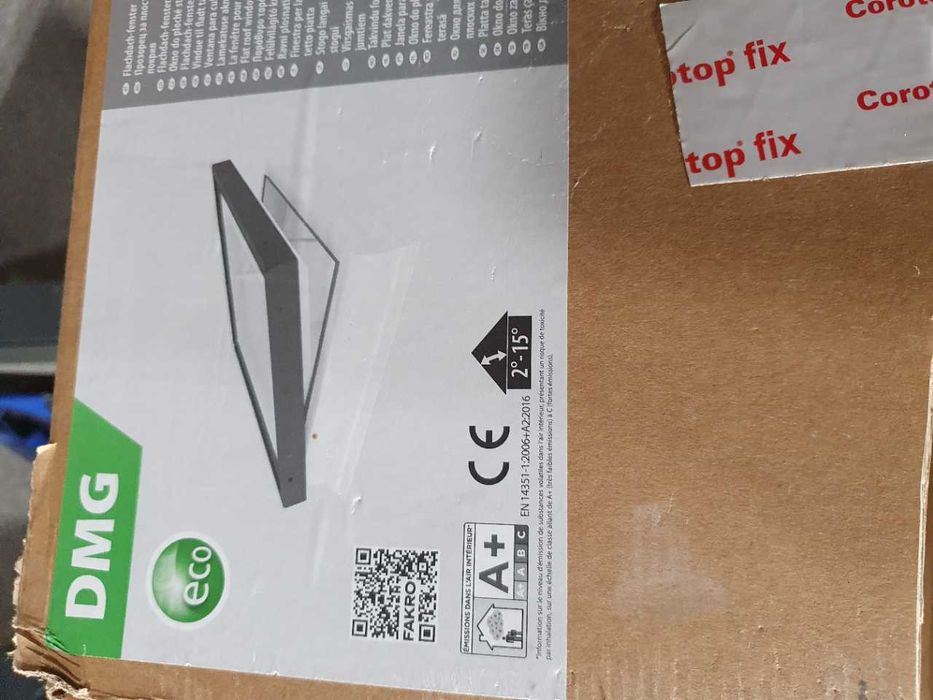 Okno na dach płaski Fakro - okazja 30%rabat od ceny producenta.