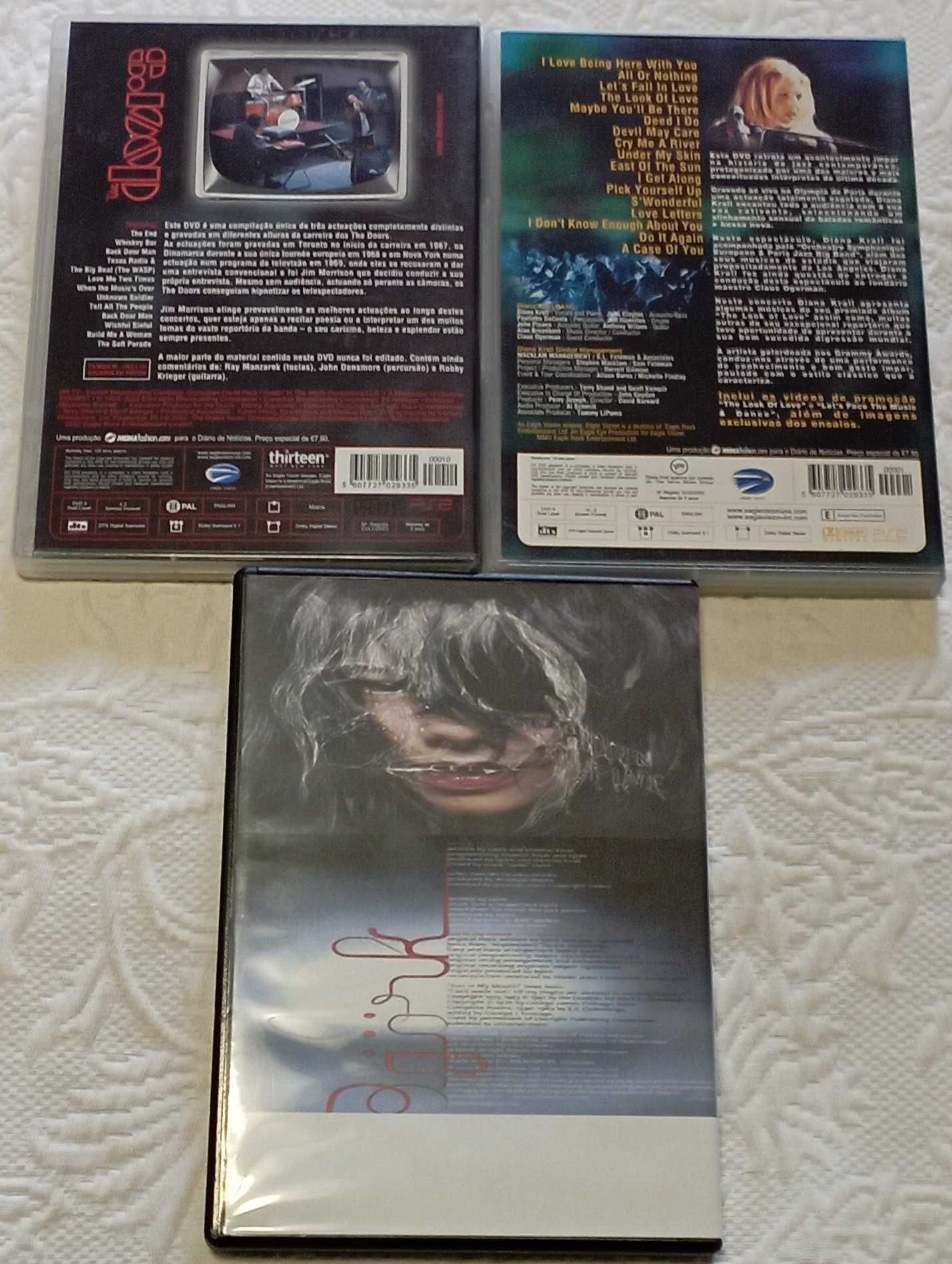 3 dvds de musica