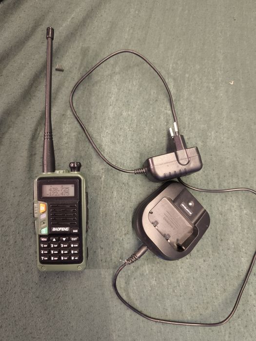 Baofeng krótkofalówka - odbiera częstotliwości służb