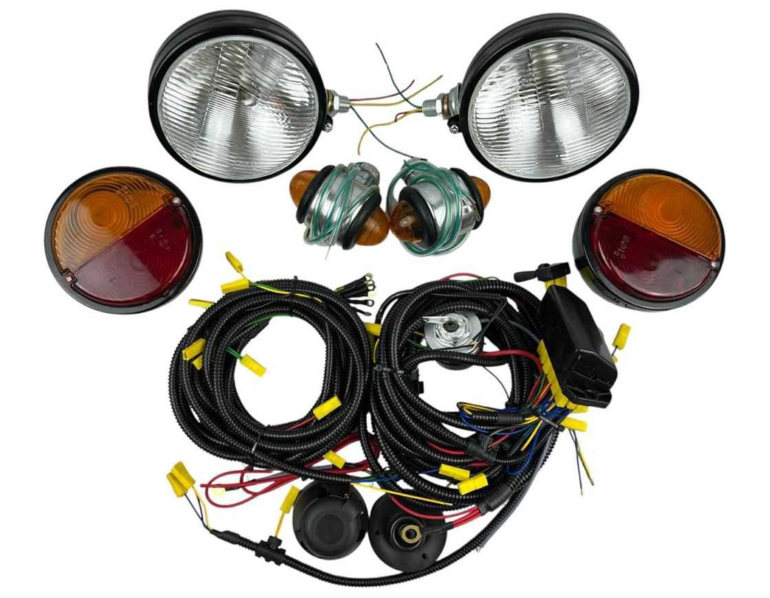 URSUS C-330 INSTALACJA elektryczna na Alternator PREMIUM + lampy metal