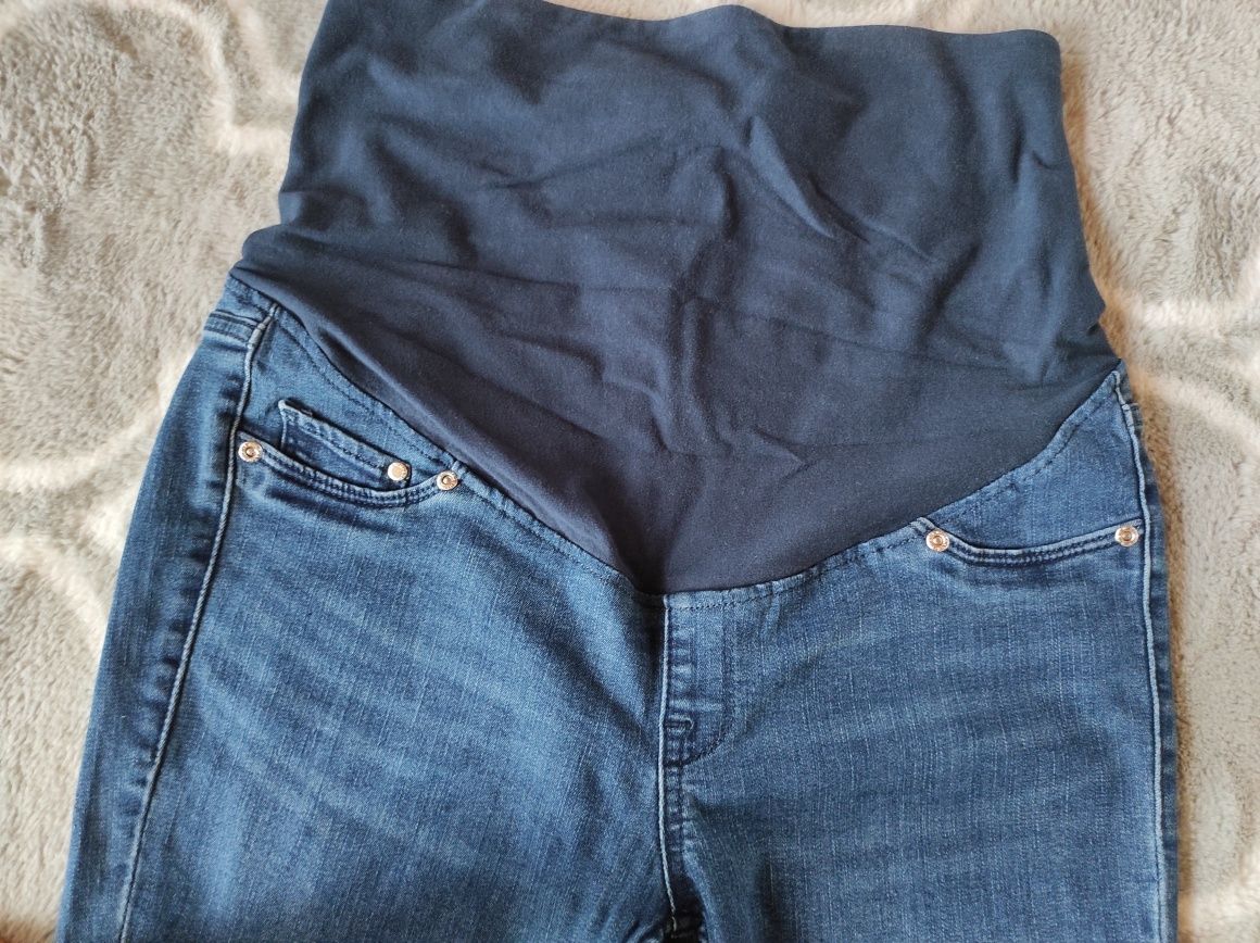 Spodnie ciążowe H&M,jeans rozm.38