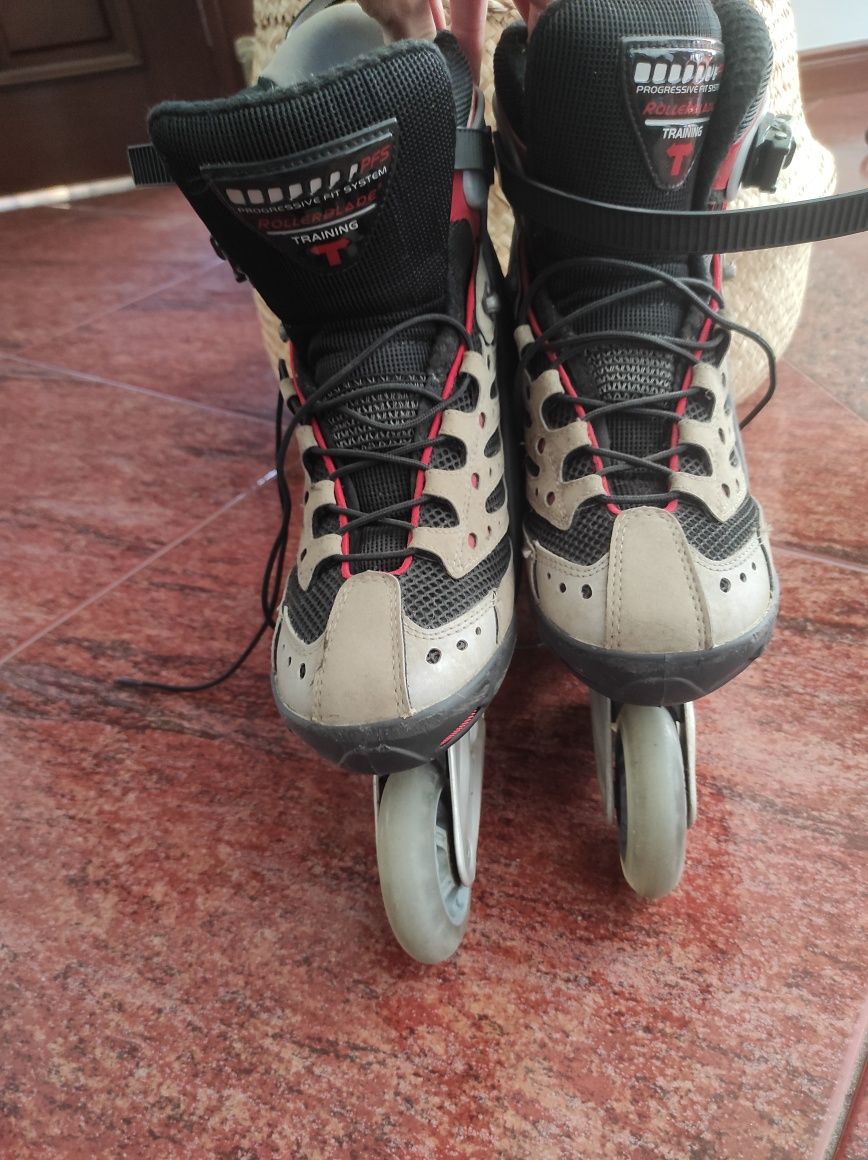 Patins em linha tamanho 40