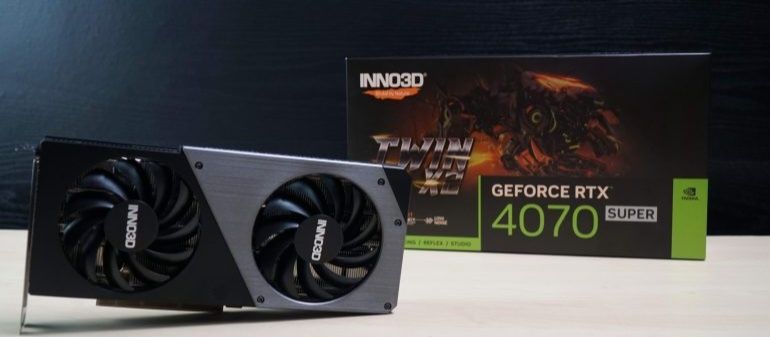 INNO3D GeForce RTX 4070 Super Twin X2 12GB GDDR6X
