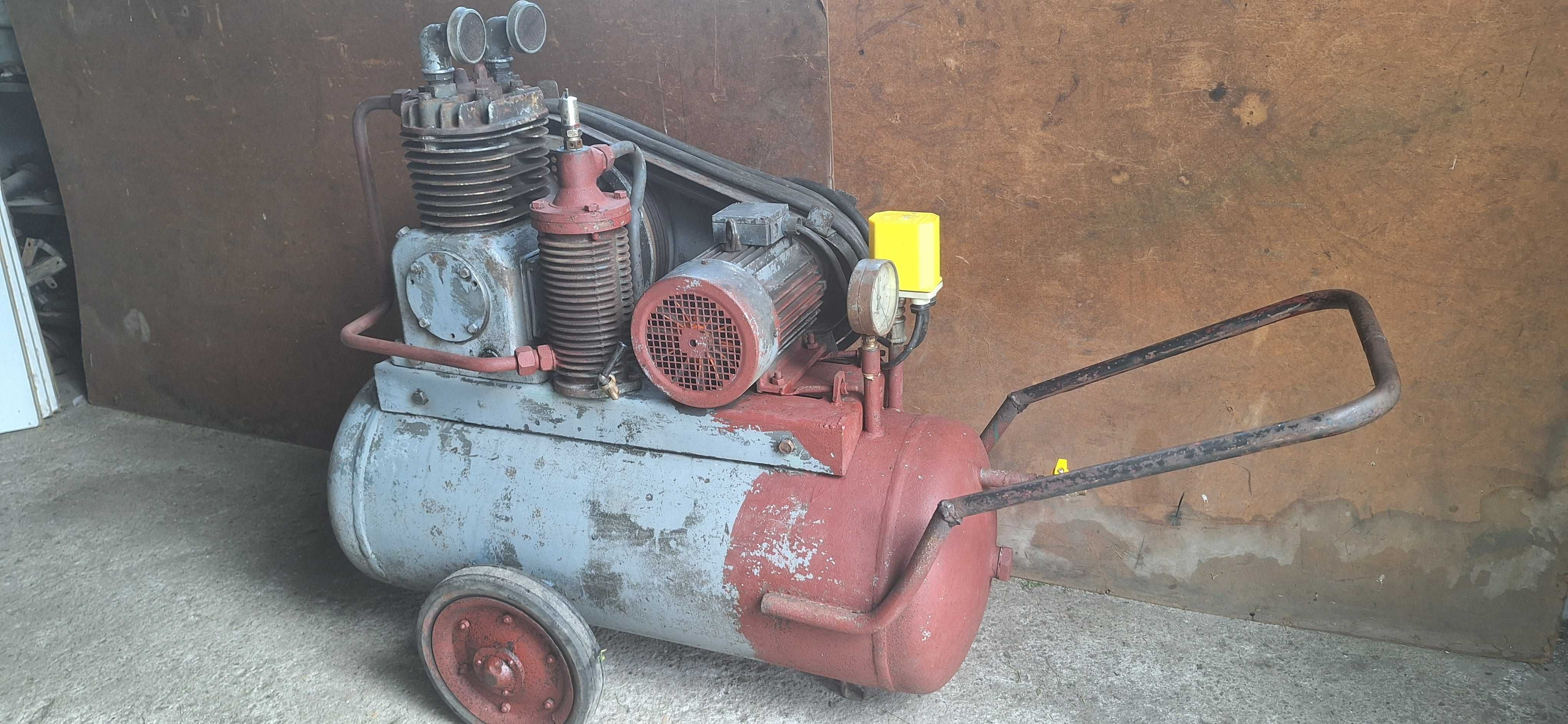 Sprężarka Kompresor WAN 2 tłokowy silnik 3KW stan bdb