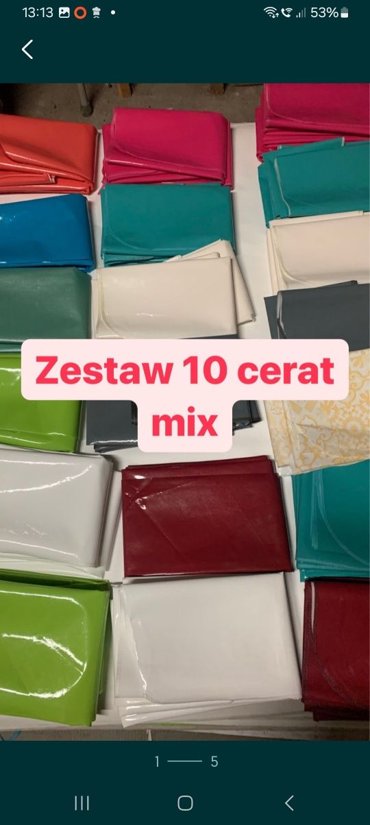 Zestaw cerat 10 sztuk