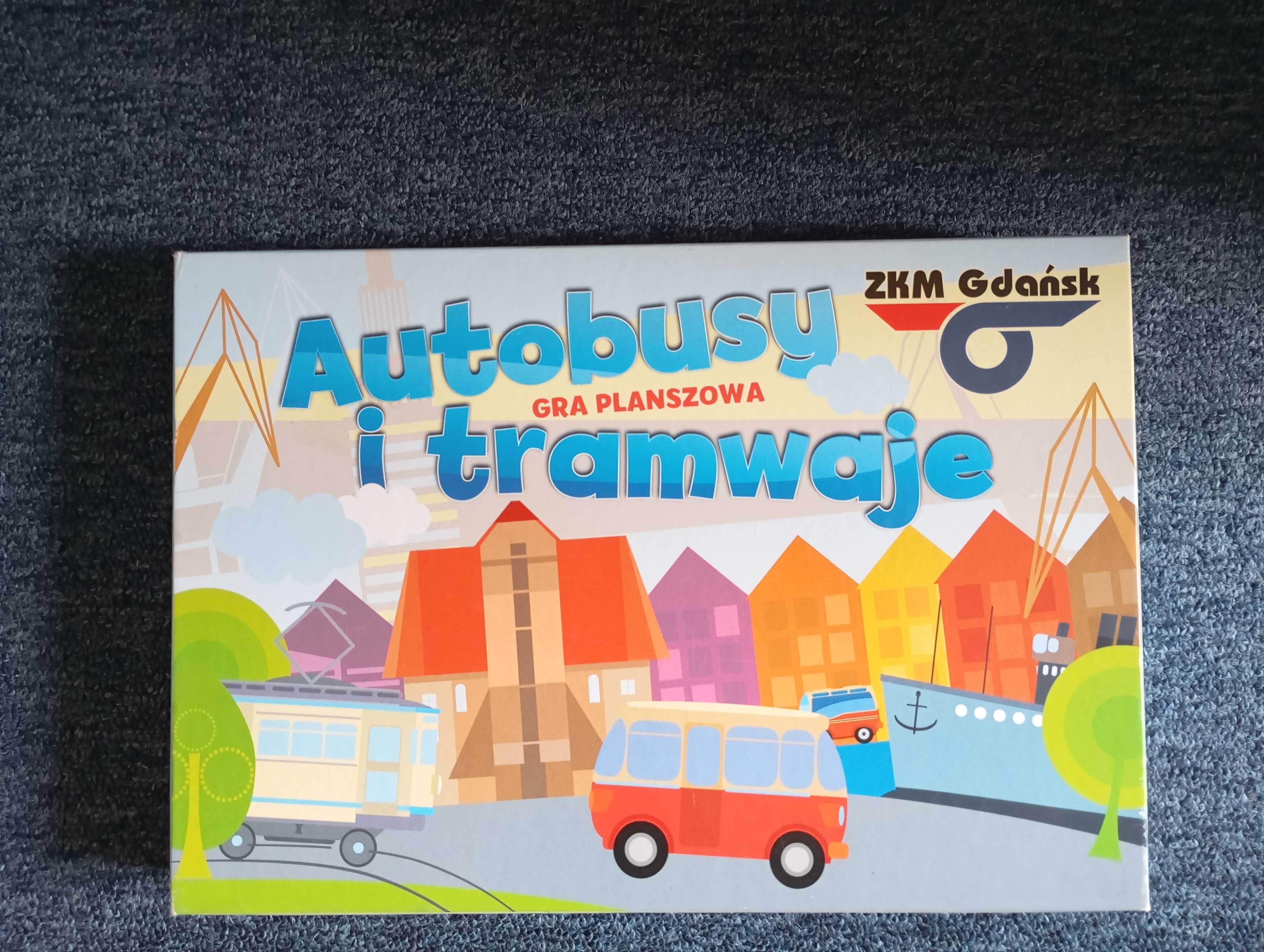 Gra planszowa Autobusy i tramwaje