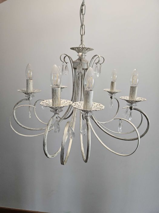 Lampa wisząca / żyrandol klasyczny NOVIA Zuma Line RLD94217-6A