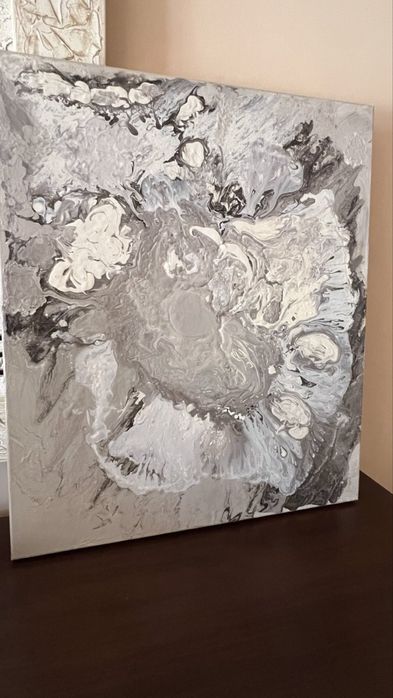 Tela acrilica abstrata 60x70 cm