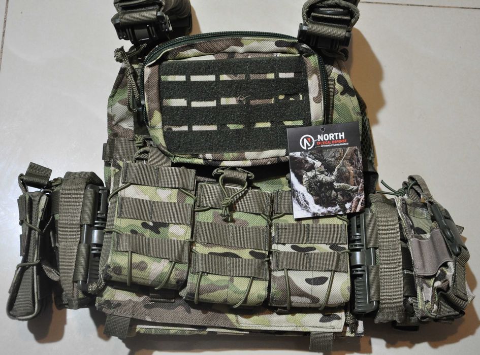 Удобная регулируемая плитоноска мультикам быстрого сброса