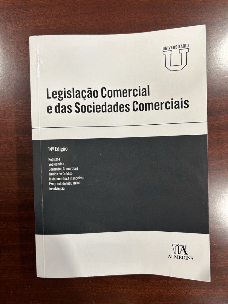 Legislação Comercial e das Sociedades Comerciais