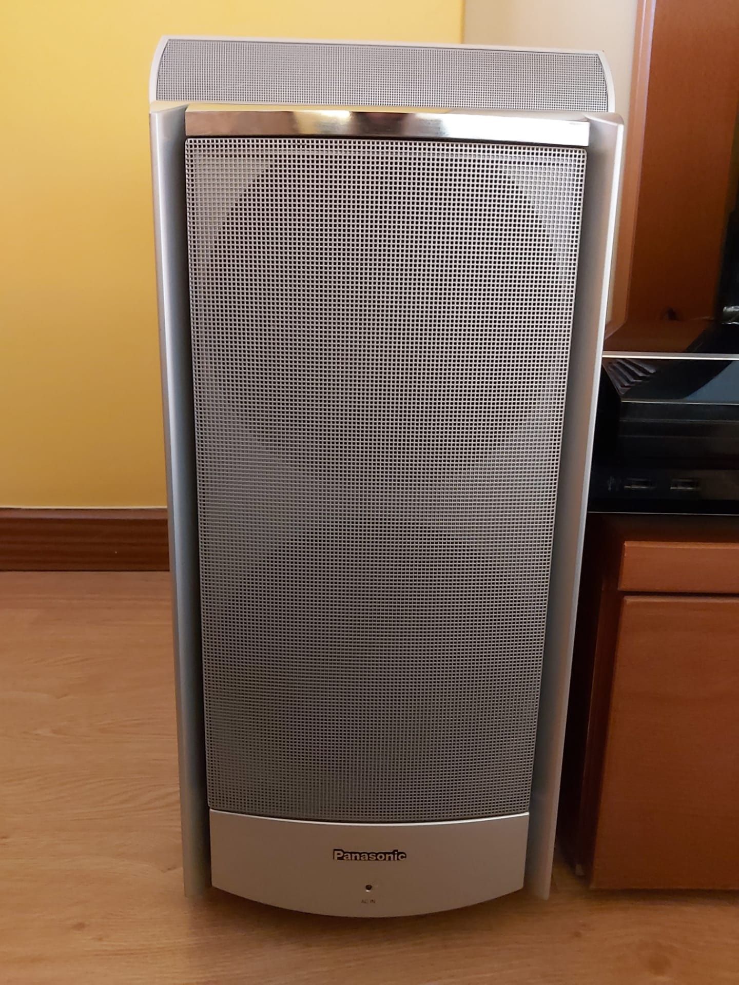 Aparelhagem Panasonic com colunas