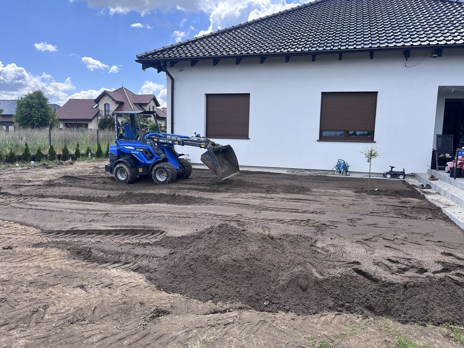 Usługi ładowarka gleboryzarka separacyjna równanie prace ziemne avant