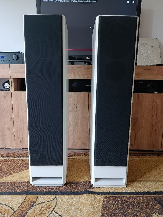 Unikatowe Białe kolumny dynaudio, Xanadu DS17