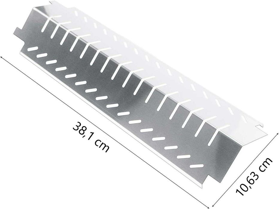 Aromatyzer Osłona na palnik grilla gazowego 38,1 x 10,63cm Dyfuzor