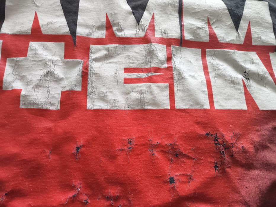 Футболка Rammstein Раммштайн Червона Красная