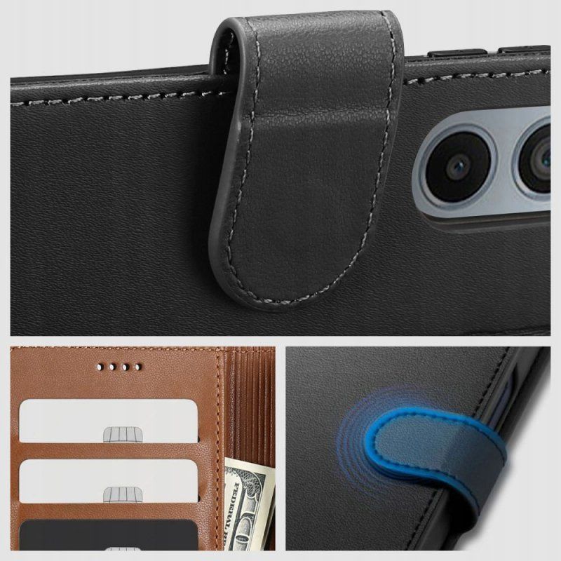Tech-Protect Wallet Motorola Moto G84 5G Black