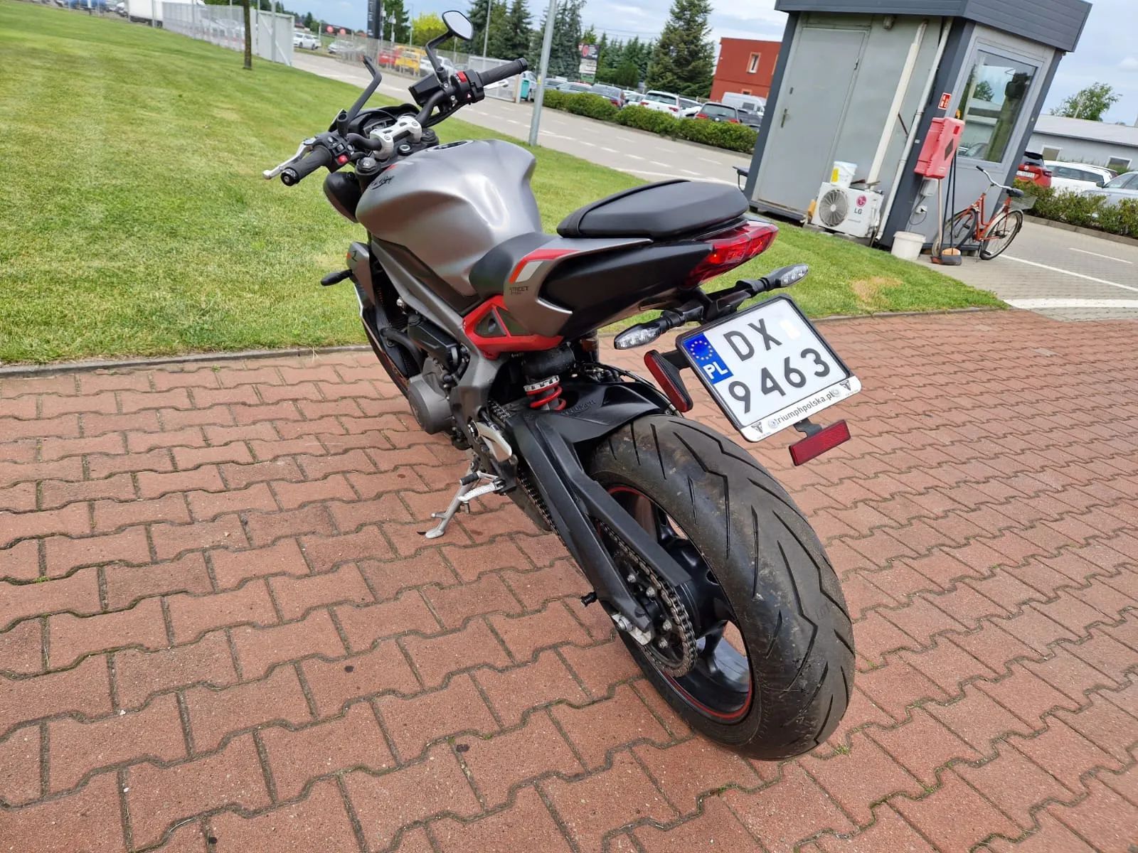 Triumph Street Triple 756cm3 Street Tige R Odpala jeździ SalonPL