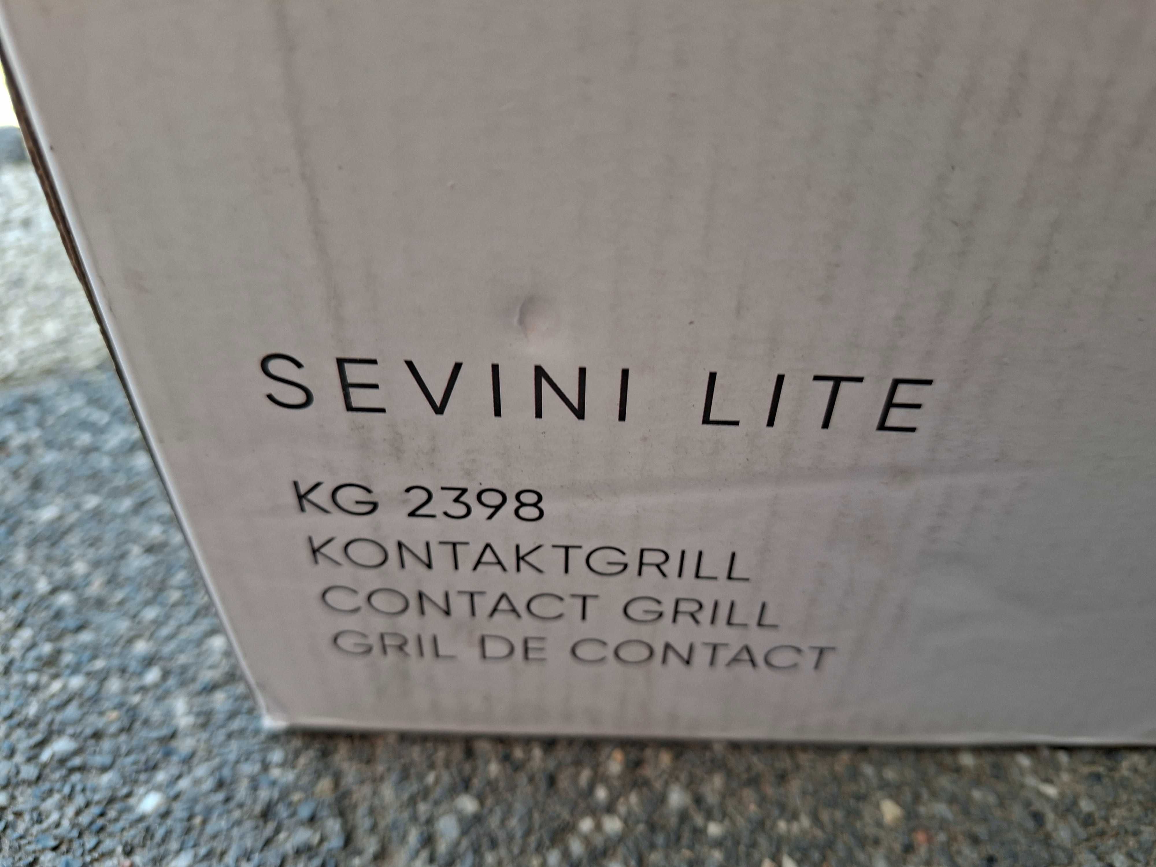 SEVERIN KG 2398 grill elektryczny stołowy 1800W, czarny